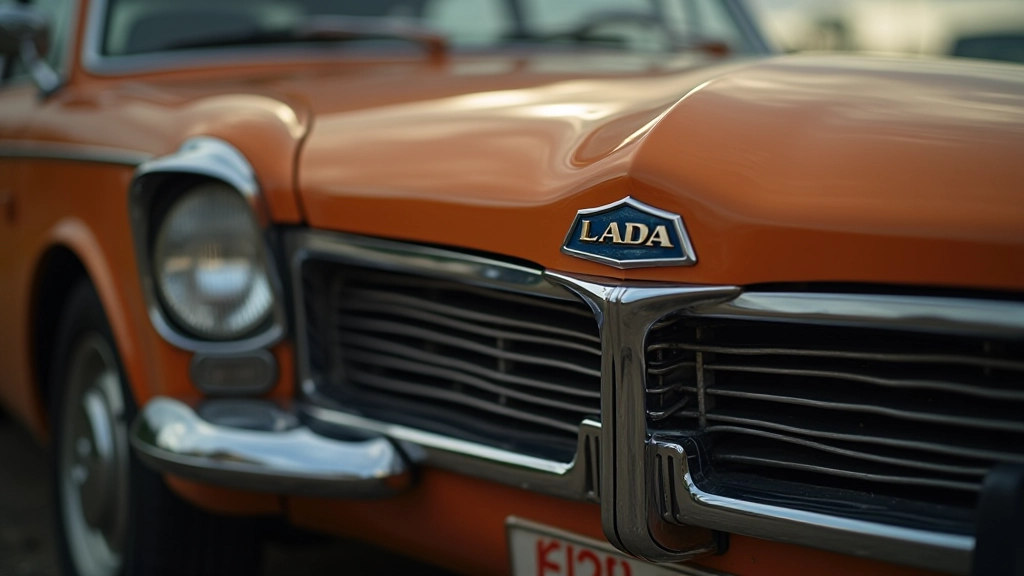 Lada 2101 detailkade, nähtavad mustrid ja klassikaline disain